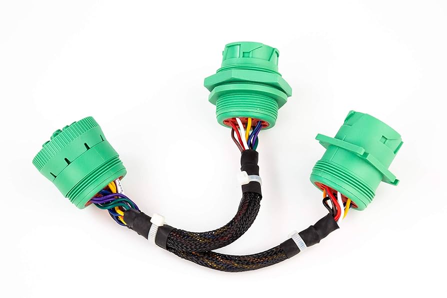 Amazon.com: TYPE2 SAE J939 Splitter Y Cable 9pin Data Power